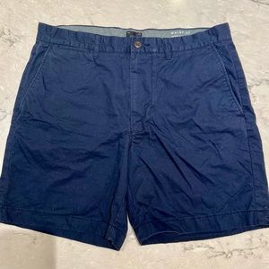 J Crew Men’s Shorts Navy Waist 33, Inseam 7